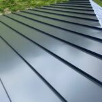 Black Standing Seam Metal Roof
