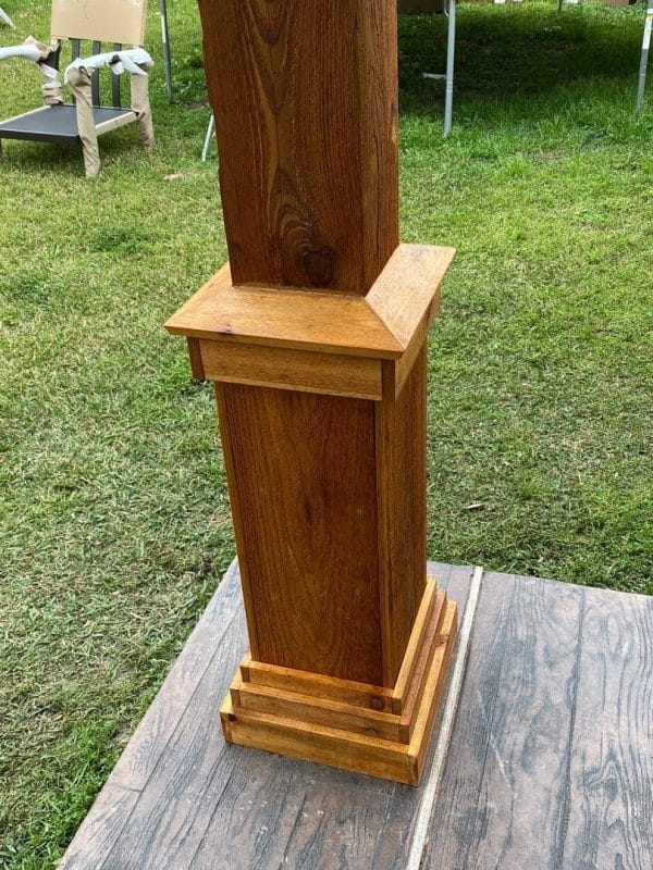Cedar Pedestal
